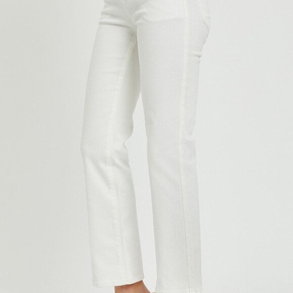 Risen Jeans TUMMY CONTROL MID RISE ANKLE BOOT CUT JEANS - Picture 13 of 14